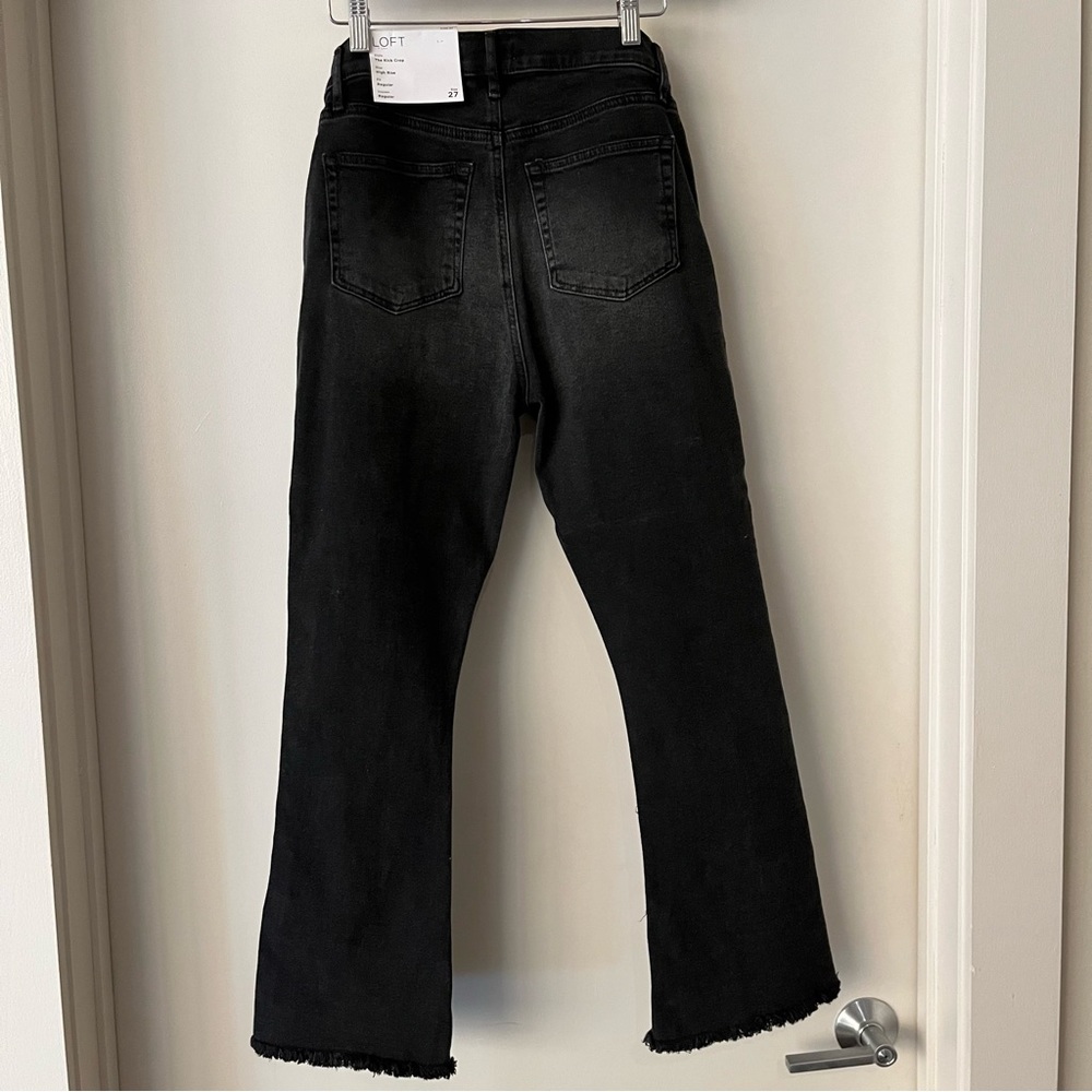 Loft High Rise Cropped Jeans - Picture 4 of 4